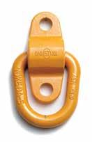 R L B K N A D H F -40 C Bolt-on Tie Down Designed with spring, stop at any angle supplied