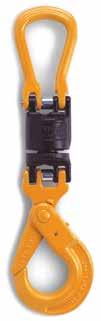 W t L H T 1000 Volts Resistance Insulated Swivels with Open aster Link & Coupling Self Locking Hook For Load Limit Grade 0 Chain Dimensions (mm) N.W. tonnes* mm H L T W t Kg -4-07 2.