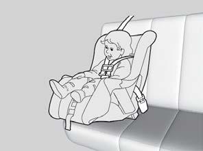 needed, and leave it unoccupied. Or, you may wish to get a smaller rearfacing child seat. Placing a rear-facing child seat in the front seat can result in serious injury or death during a crash.