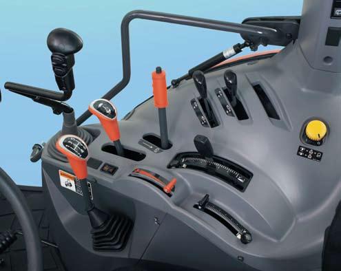 TRANSMISSION A choice of three transmissions gives you the tractor performance you need with less hassle.