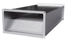 Housing: made of galvanized steel. A Sound insulation: mineral wool, 50 mm thickness. Low noise level.