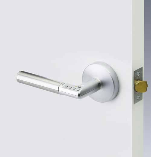The Code Handle provides flexible locking options for doors that need to be always locked or alternatively can be left open to provide free access during the day and locked at night.