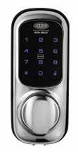 001Touch Keyless Digital Deadlatch 64 49 52 25 109 153 123 Exterior Interior Digital Touch Screen Illuminated keypad. Proximity Card 2 Key Cards included.