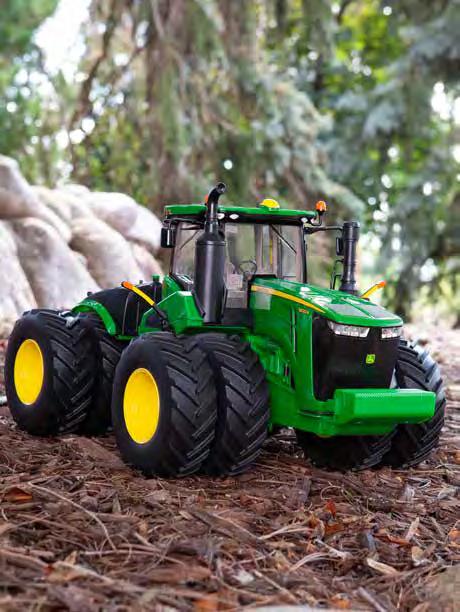 Precision tractors have an unprecedented level of detail.