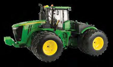 Tractor and Plow shown The 620 tractor features die cast body, soft feel tires mounted on die cast wheels and
