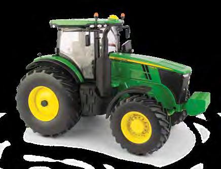 tractor shown Updated John Deere 9620R with left and right engine covers.