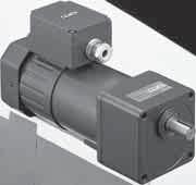 The electromagnetic brake type is also available to provide a perfect unit for vertical drive applications.