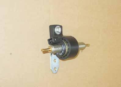 Secure bracket of metering pump with cable tie on perforated bracket 4.