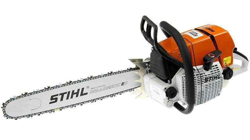 STIHL CHAIN SAW Forestry Heavy-Duty Professional Saws STIHL Big Power Professional Saws are Rated for Extreme Loads.
