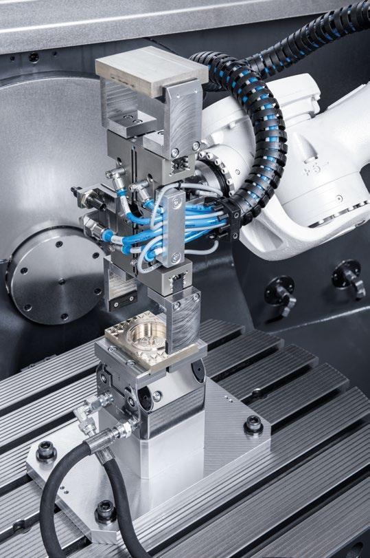 WORKPIECE HANDLING SYSTEM WH CELL Modular automation system for workpieces up to 5 kg 33 lbs Everything from a single source: the WH Cell offers a reliable turnkey solution from engineering to