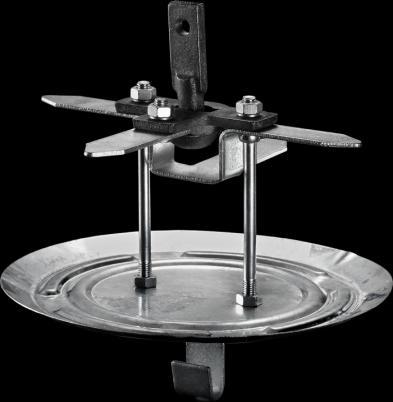 Hanger (optional rotating fork and drip tray) There are many options