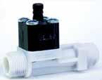B Series Injectors Externally adjustable injectors with external water flow ranges External adjusting screw for