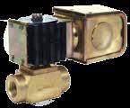 NORMALLY CLOSED Direct Acting Valves NORMALLY CLOSED APPLICATION: Water, air, light oil, noncorrosive and