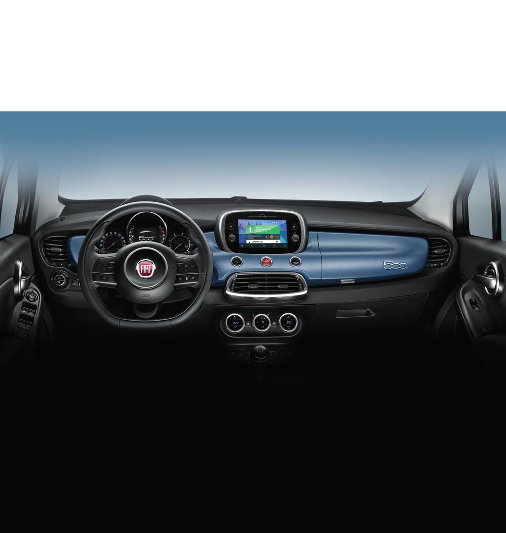THE NEW FIAT 500X MIRROR ONE TOUCH AHEAD The new Fiat 500X Mirror is more connected than ever with