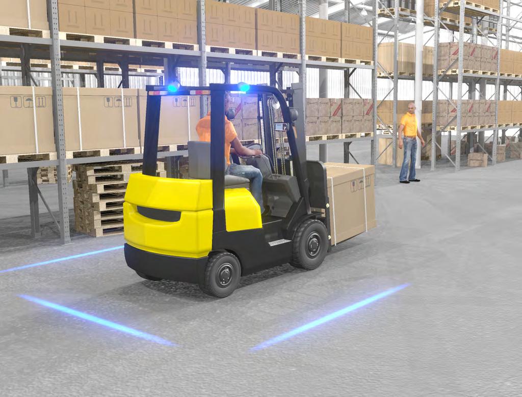 LINE LIGHT FORKLIFT LED LINE LIGHT BE SAFE, BE SMART... BE SEEN Specifications Voltage 10-80 VDC Power 5 x 3 Watt Cree leds Dimensions 115mm x 85.