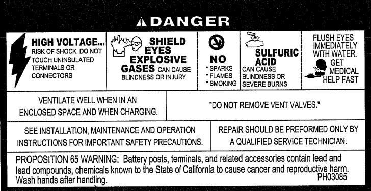 Use of this product other than in accordance with these instructions may produce hazardous and unsafe operating conditions, leading to damage of equipment and/or personal injury.
