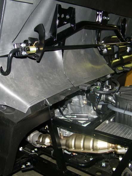 1 At the installer s discretion, dry fit where the Lower Rear Filler should be installed. See figures 7.1 thru 7.3.