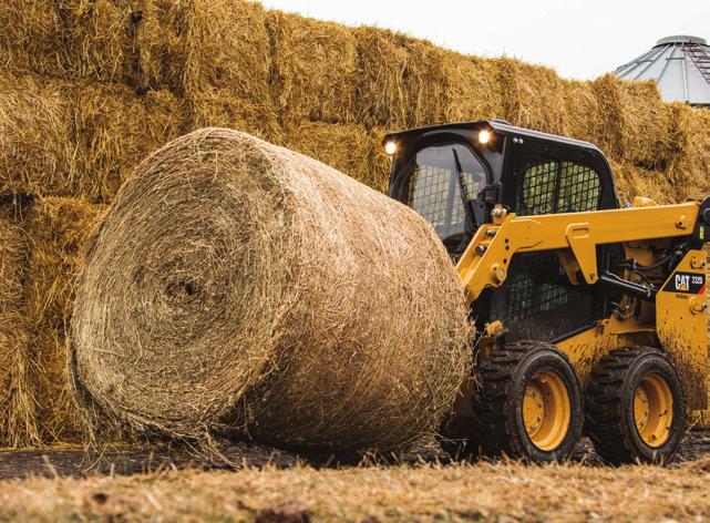 AGRICULTURE ATTACHMENTS TACKLE MORE TASKS WHILE MITIGATING COSTS WITH YOUR CAT MACHINE.