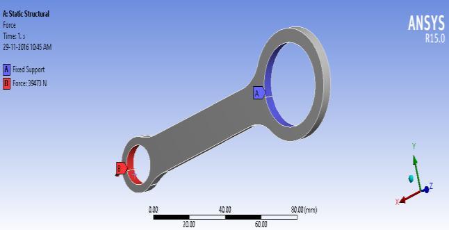 The stresses and deformations are calculated using finite element method.
