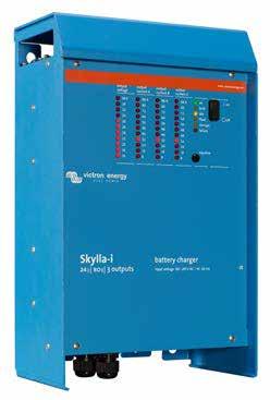 Skylla-i Battery Charger 24V Li-Ion ready Skylla-i battery charger 24V Li-Ion ready Skylla-i (1+1): two outputs to charge 2 battery banks The Skylla-i (1+1) features 2 isolated outputs.