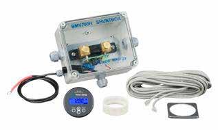 BMV-700 series: Precision battery monitoring BMV-700 BMV bezel square BMV shunt 500A/50mV With quick connect pcb BMV-702 Black BMV-700H Battery fuel gauge, time-to-go indicator, and much more The