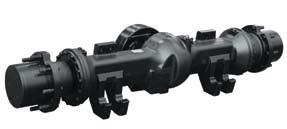 Highly durable split type drive axle The durable drive axle provides fast