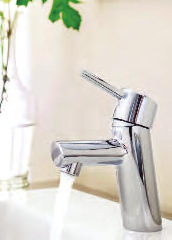 Concetto new Who says stylish, high-performance faucets