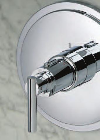6ºC) regardless of changes in water supply; and multiple shower outlets operating simultaneously.