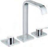 000 lavatory wideset with lever handles (chrome only) 19 305 000 + 19 423