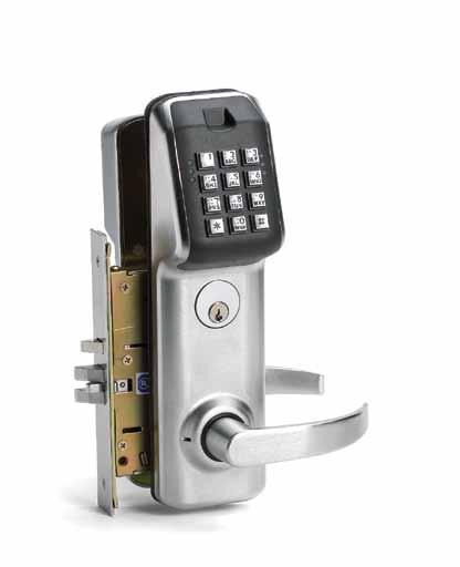 LS Series Lock Type See Order Guide 2 - page 45 Cylindrical This lockset easily retrofits into an ANSI 151.8 prepared door and requires only one additional 1 hole for installation.