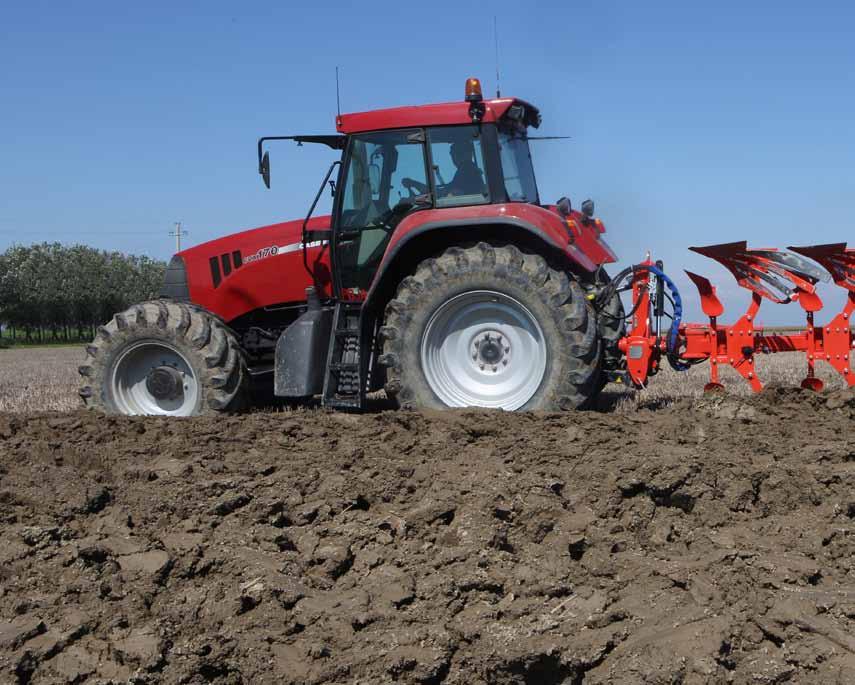 IN-FURROW MOUNTED PLOUGH UNICO: ONE MACHINE, MANY CONFIGURATIONS MODEL SIZE HP FRAME (in.) UNDERFRAME CLEARANCE (in.) WORKING WIDTH PER FURROW (in.) NUMBER OF BODIES ON INTERBODY CLEARANCE 85 in.