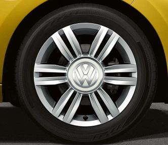 Beats 15" 'Radial' alloy wheels VW logo and alloy centre