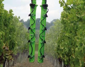 pattern Polyethylene hands and cannons: can be adapted to any vineyard with a high shock resistance 3 dimensional settings for the
