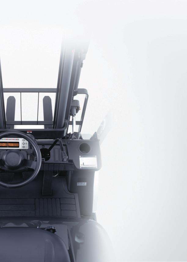 The new Multifunctional LCD Meter, spacious operator compartment, standard full suspension seat, smart control layout and responsive handling, all combine to provide operators with a surprisingly