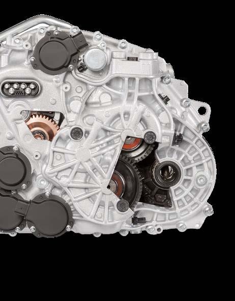 Hybrid Transmissions HYBRID DUAL-CLUTCH TRANSMISSIONS Based on proven Magna dual-clutch transmissions, our hybrid DCTs feature