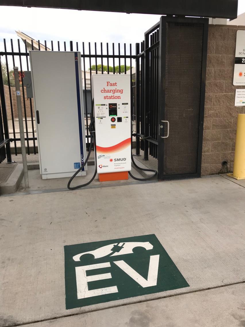 SMUD Public Charging at Solar Port: 50 kw DC Fast Charger Considering 350 kw DC FC as Next