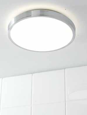 Envirolux Odeon 22 watt T5 fluorescent flush mount, complete with cool white tube. ia 290mm 39 95 