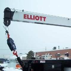 Hook Block for Multi-Part Line Elliott can install a 2-3 part hook block to improve lifting capabilities.