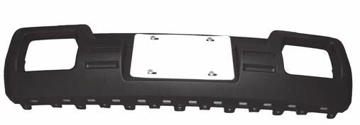 Depending on your vehicle make, notch each side of the bumper, bumper bracket, and bumper fi