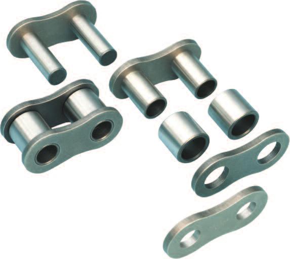 Renold Oilfield Chain I 7 Oilfield industry - ANSI Xtra chain RENOLD ANSI XTRA Xtra round components with solid roller/bushing Xtra shock resistant pins Xtra finish shot peening ball drifting Xtra