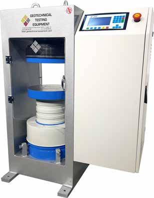 Our range of compression machines vary from 1500 KN up to 5000 KN compression capacity.