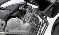 This smooths unwanted engine pulses while maintaining the beneficial performance aspects of a twin cylinder engine.