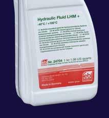 Hydraulic fluid LHM-plus (green) febi no. 24704 (1 litre) e.g. repl. no. 9979.