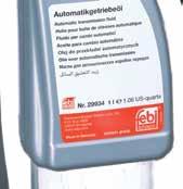 Automatic transmission fluid for Asian vehicles (red) febi no.