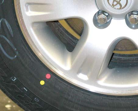 Positioning the tire with the maximum tire runout, aligned with the point of minimum wheel runout should reduce the amount of total runout.