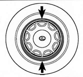 This second vibration is caused by a second bump in the tire as a result of the tire s change in shape. It is usually smaller in amplitude than the first-order vibration.