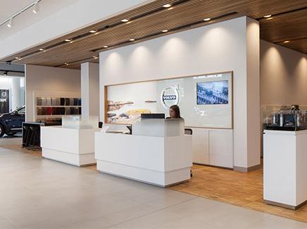 Volvo Cars Bilia South Yarra, VIC Eagle Lighting Australia worked with Wood and Grieve Engineers to provide a retail lighting solution for Volvo Cars Bilia South Yarra.