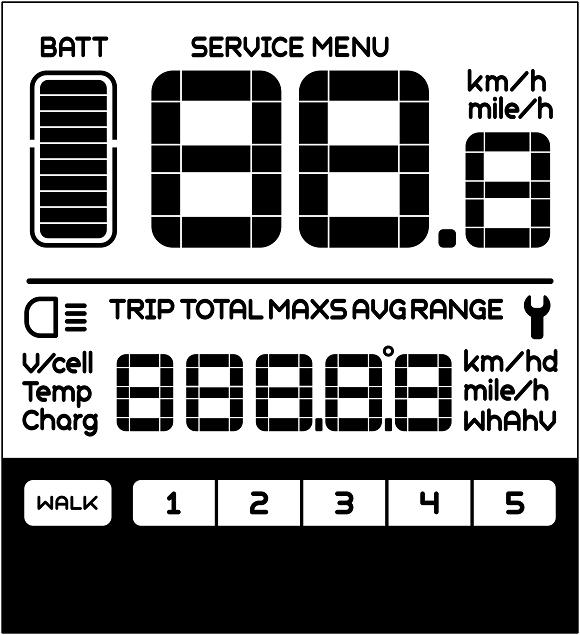 Speed display: displaying the real-time speed, the max speed MAXS and the average speed AVG. Km or mile: the user can set the unit of distance as km or mile according to personal habit.
