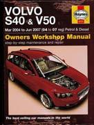 Volvo S40 & V50 24,95 Book: Workshop manual Book: with Dictionary Title: Volvo S40 & V50 Language version: English Drive type: without AWD :