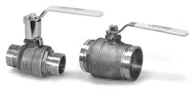 ADVANCED COPPER METHOD Series 7500B Grooved-End Bronze Ball Valve Series 7500B with Stem Extension Kit Series 7500B The Gruvlok 7500B Cast Bronze Ball Valve is the ONLY grooved-end ball valve on the